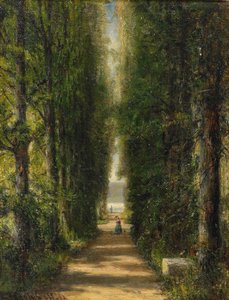 Il viale, 1867 da Aleksei Petrovich Bogolyubov