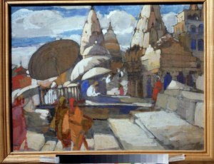 Una pagoda a Benares (India) da Aleksey Kravchenko
