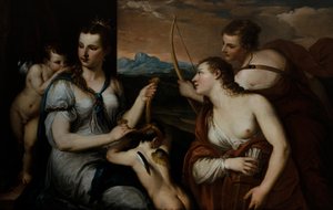 Venere benda Cupido da Alessandro (1588 1648) Varotari