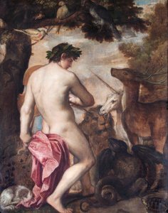 Orfeo che incanta gli animali