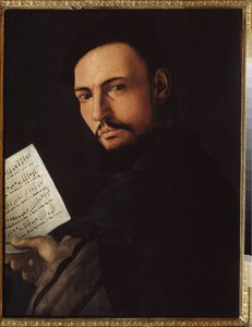 Ritratto di un cantante da Alessandro Allori