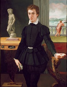 Ritratto di un giovane uomo, post 1560