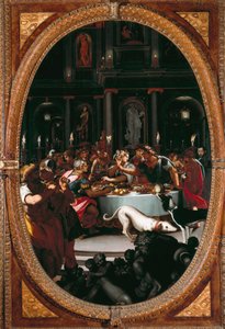 Il banchetto di Cleopatra da Alessandro Allori