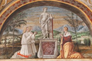 Scene del Vecchio e Nuovo Testamento (dettaglio) da Alessandro Araldi