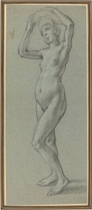 Studio di un nudo femminile da Alessandro Casolani