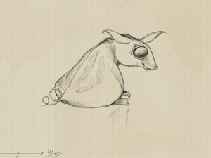 Creatura fantastica: Ote (Oy), un animale immaginato da Stephen King per la sua saga de "La Torre Nera" da Alessandro Lonati