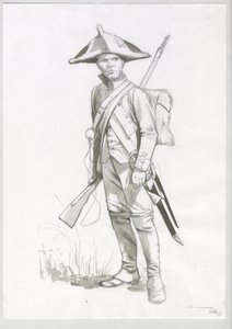 Primo Impero (1804-1814 e 1815): costume di un soldato dell
