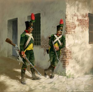 Primo impero: cacciatori di fanteria leggera, Armata d