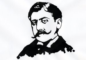 Marcel Proust (inchiostro su carta)