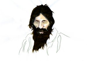Ritratto di Grigori Iefimovich Rasputin