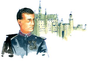 Ritratto di Luigi II di Baviera da Alessandro Lonati