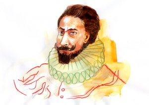Ritratto di Miguel de Cervantes Saavedra