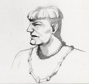 Ritratto di un pirata o busto di un marinaio