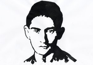Ritratto dello scrittore Franz Kafka (1883-1924)