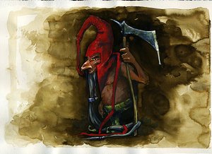 Rappresentazione di un Cappello Rosso da Alessandro Lonati