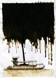 Nave a vapore (Illustrazione del nuovo 