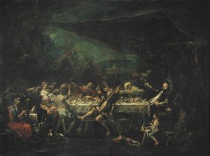 Banchetto di nozze boemo, c.1730-35