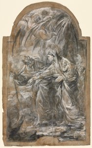 Fuga in Egitto da Alessandro Magnasco