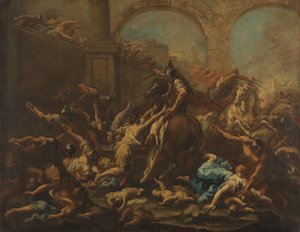 Massacro degli innocenti da Alessandro Magnasco