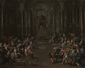 La sinagoga da Alessandro Magnasco