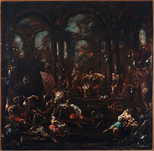 Il pittore mendicante da Alessandro Magnasco