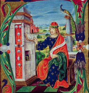 Iniziale istoriata 