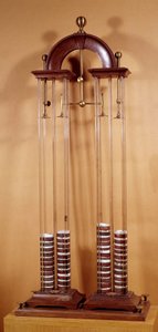 Pila di Alessandro Volta (1745-1827), fisico italiano, inventore della batteria elettrica da Alessandro Volta