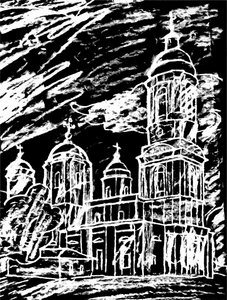 Chiesa sotto le nuvole da Alex Caminker