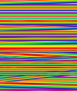 campo magnetico arcobaleno da Alex Caminker