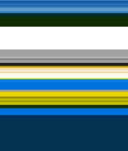 Strisce-corde blu, 2019 da Alex Caminker