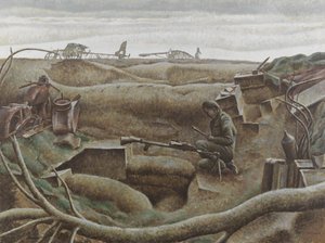 Saliente di Nimega, dicembre 1944 (olio su tela) da Alex Colville
