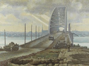 Il ponte di Nijmegen, Olanda da Alex Colville