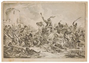Battaglia tra i Georgiani e le Tribù di Montagna