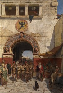 Porta a Volterra, Etruria da Alexander Alexandrovich Svedomsky