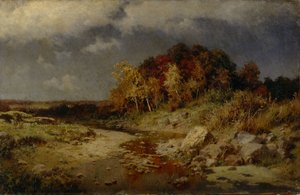 Giornata autunnale ventosa da Alexander Alexeyevich Kiselev
