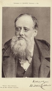 Ritratto di Wilkie Collins da Alexander Bassano
