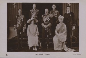 La famiglia reale da Alexander Bassano