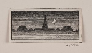 Danese:  Vignetta per "Posthuset i Hirschholm" di H. Hertz