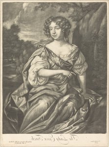 La signora Essex Finch da Alexander Browne after Sir Peter Lely