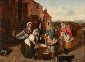 Donne pescatrici di East Lothian