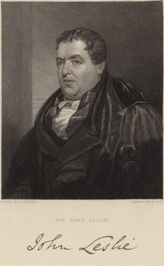 Sir John Leslie da Alexander Chisholm