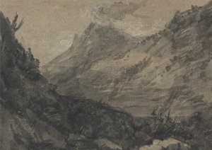 Paesaggio Montuoso da Alexander Cozens