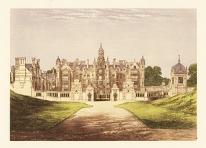 Harlaxton Manor, Lincolnshire, Inghilterra