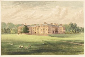 Holme Lacy House, Herefordshire, Inghilterra. 1880 (incisione)