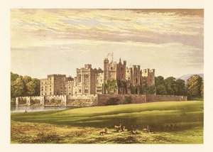 Castello di Raby, Durham, Inghilterra da Alexander Francis (after) Lydon