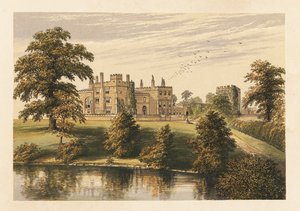 Castello di Ripley, Yorkshire, Inghilterra, 1880 da Alexander Francis (after) Lydon