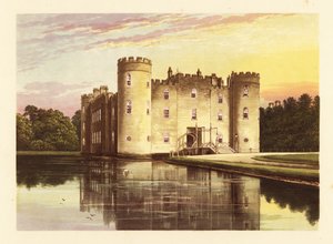 Castello di Shirburn, Oxfordshire, Inghilterra, 1880 da Alexander Francis (after) Lydon