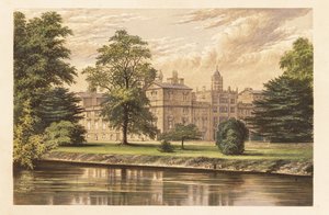 Wilton House, Wiltshire, Inghilterra, 1880 (incisione) da Alexander Francis (after) Lydon