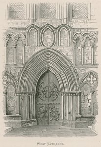Bolton Priory, Ingresso Ovest da Alexander Francis Lydon