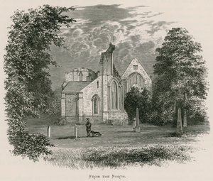 Abbazia di Dryburgh, dal Nord da Alexander Francis Lydon